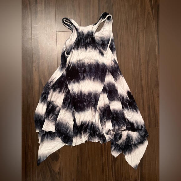 La Moda Black & White Tie Dye Beach Dress - Size S - Picture 3 of 3